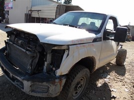 2015 Ford F-350 XL White Standard Cab 6.7L Turbo Diesel AT 4WD #F23452